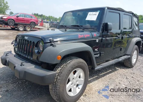 2015 Jeep Wrangler Unlimited Sport z USA, uszkodzony, nr VIN 1C4HJWDG5FL505467